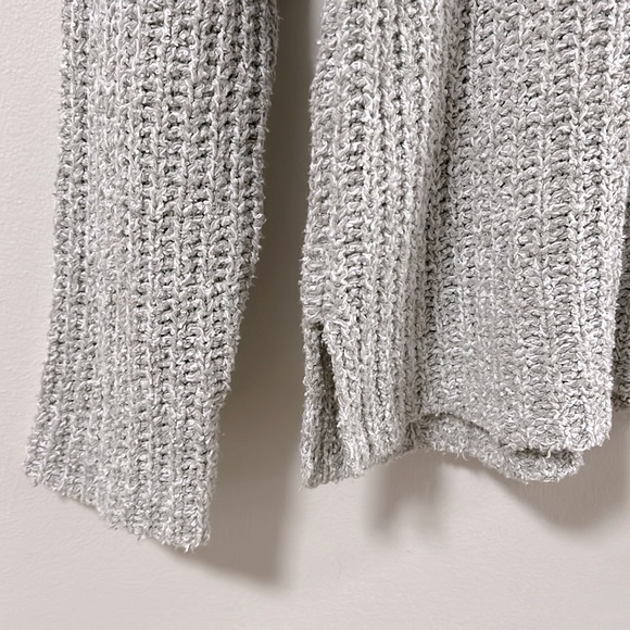 HABITAT By the Sea Fisherman Rib Pullover - Cotton Dolman Sleeves - Smoke - M - Picture 10 of 11